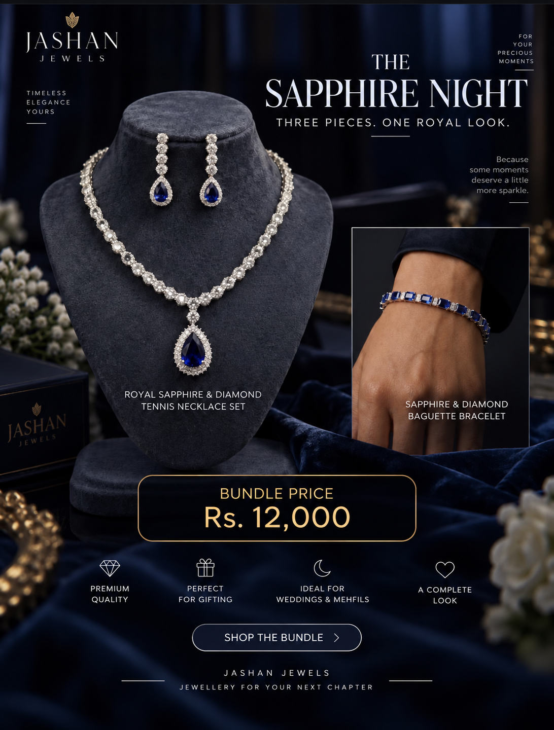The Sapphire Night Bundle — Rs.12,000