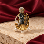 Jashan jewellery — ivory and burgundy studio view