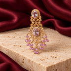 Jashan jewellery — ivory and burgundy studio view