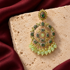 Jashan jewellery — ivory and burgundy studio view