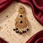 Jashan jewellery — ivory and burgundy studio view