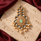 Jashan jewellery — ivory and burgundy studio view