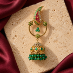 Jashan jewellery — ivory and burgundy studio view
