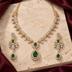 Jashan jewellery — ivory and burgundy studio view