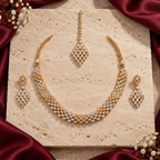 Jashan jewellery — ivory and burgundy studio view