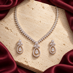 Jashan jewellery — ivory and burgundy studio view