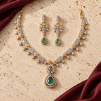 Jashan jewellery — ivory and burgundy studio view