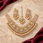 Jashan jewellery — ivory and burgundy studio view