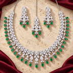 Jashan jewellery — ivory and burgundy studio view