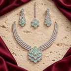 Jashan jewellery — ivory and burgundy studio view