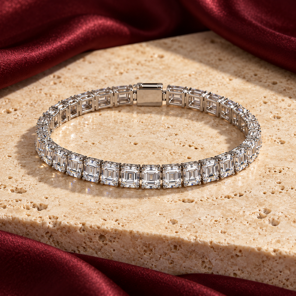 Jashan jewellery — ivory and burgundy studio view