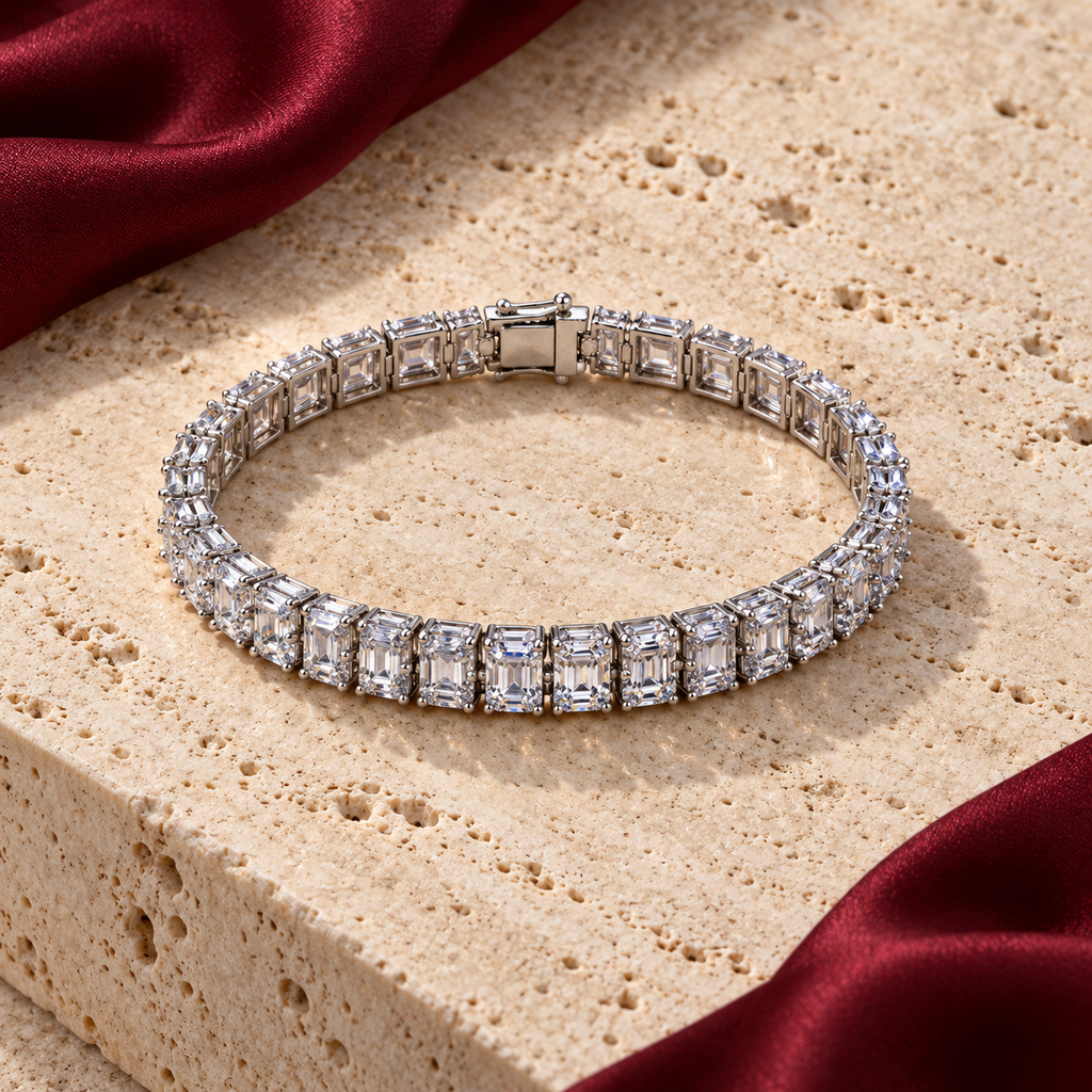 Jashan jewellery — ivory and burgundy studio view