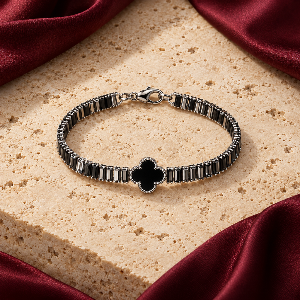 Jashan jewellery — ivory and burgundy studio view