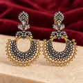 Noor Blush Pink Chandbali Earrings — Jashan Jewels